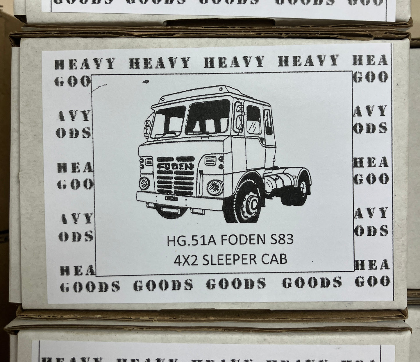 051 HG.51A Foden S83 4x2 sleeper cab