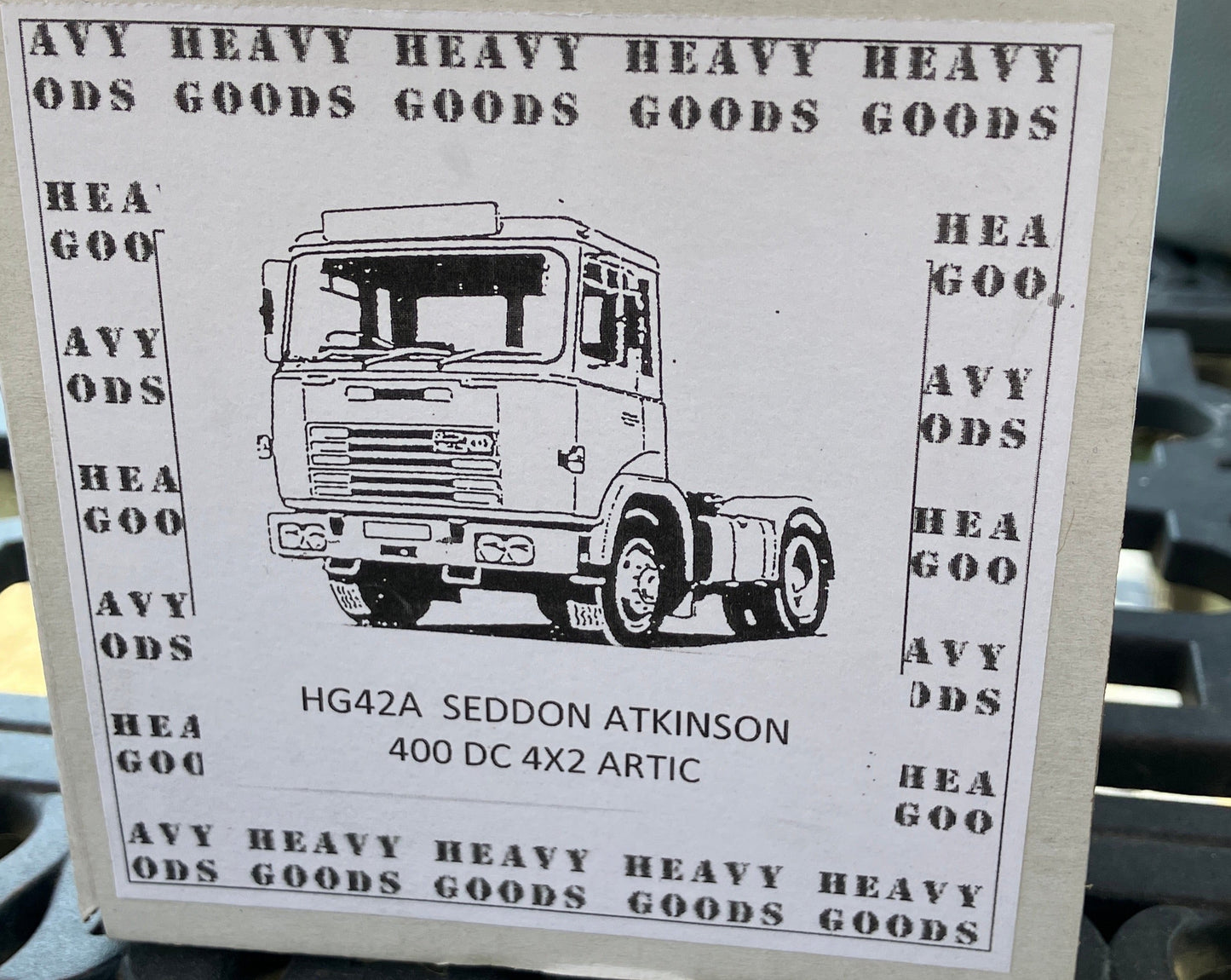 042 HG.42A Seddon Atkinson 400 4x2 Day Cab. (Kingfisher models)