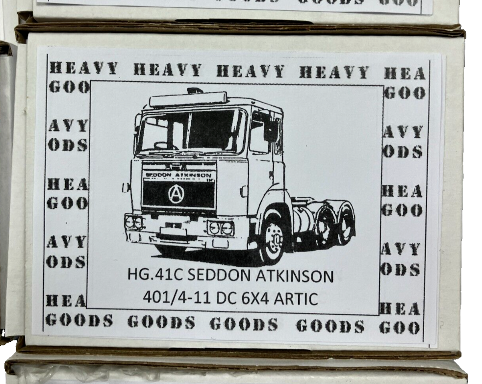 041 HG.41C Seddon Atkinson 401/4-11 6x4 Day Cab.