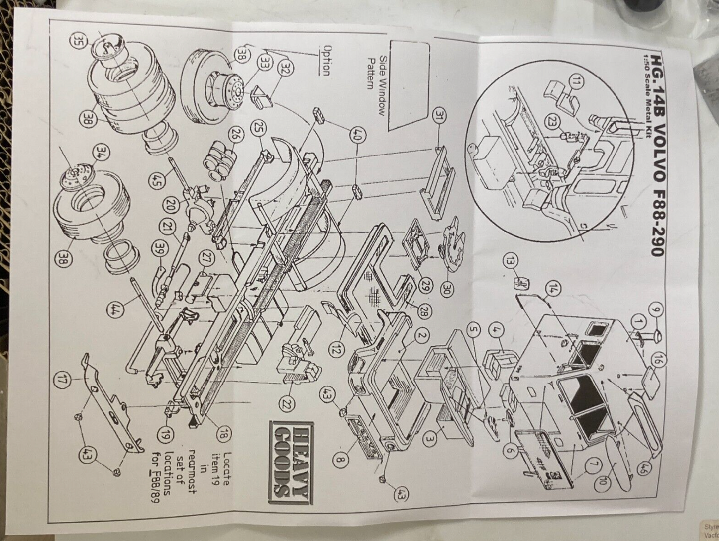 059 Heavy Goods HG.59A Volvo F88-290 (revised kit)