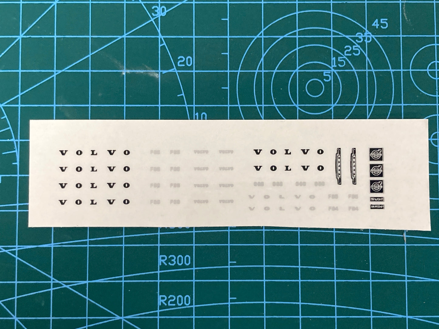 504 Volvo self adhesive vinyl decals